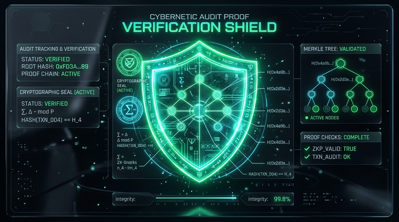 Cybernetic Audit Proof Verification Shield